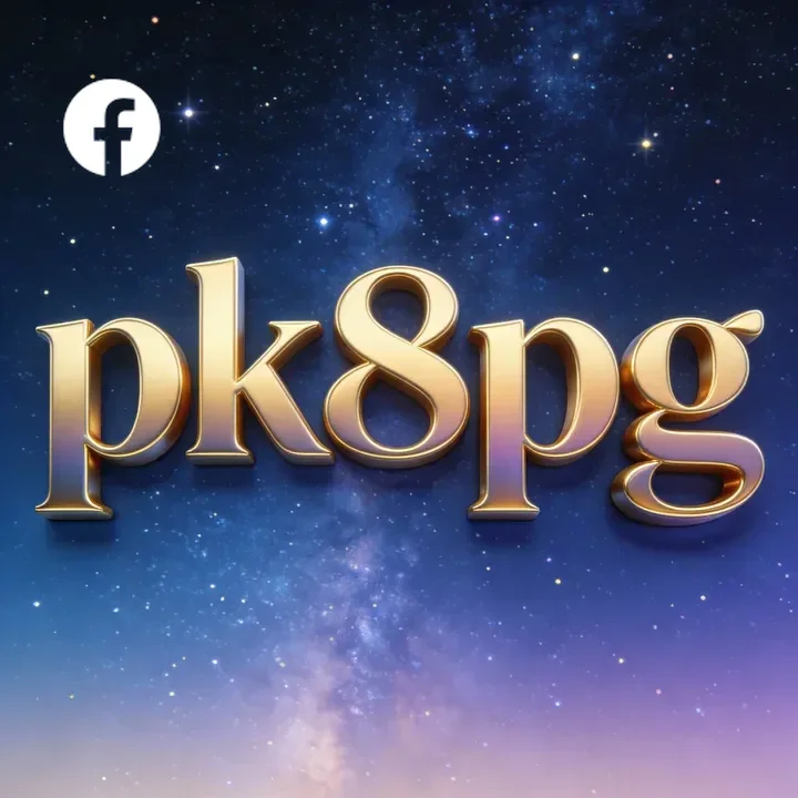 Página oficial da pk8pg no Facebook